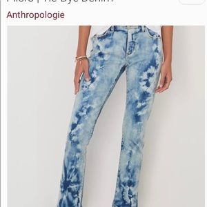 Pilcro | Tie-Dye Denim